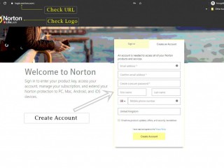 Norton antivirus login