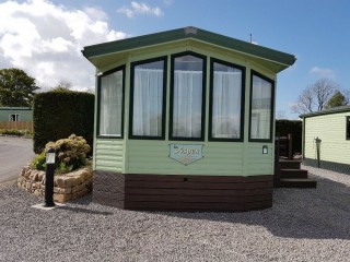 Sited static caravan for sale